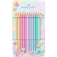 Faber-Castell: Sparkle set od 12 pastelnih drvenih bojica u metalnoj kutiji - f/a/Faber-Castell-Sparkle-set-od-12-pastelnih-drvenih-bojica-u-metalnoj-kutiji-1.jpg