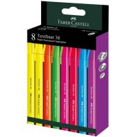 Faber-Castell: Textliner 38 Set za isticanje teksta s fluorescentnim bojama, pakiranje od 8 komada - f/a/Faber-Castell-Textliner-38-Set-za-isticanje-teksta-s-fluorescentnim-bojama-pakiranje-od-8-komada-1.jpg