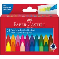 Faber-Castell: Trokutaste Jumbo voštane boje, set od 24 komada - f/a/Faber-Castell-Trokutaste-Jumbo-vostane-boje-set-od-24-komada-1.jpg