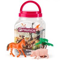 Faunica: Farma životinje set igračaka u kanti - Woodyland