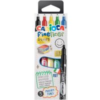 Fineliner Study Selection, set od 5 flomastera, 0,5 mm - Carioca - f/i/Fineliner-Study-Selection-set-od-5-flomastera-0-5-mm-Carioca-1.jpg