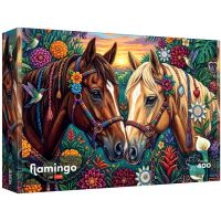 Flamingo by puzzle Konji ukrašeni cvijećem puzzle od 400 dijelova - Trefl - f/l/flamingo-by-puzzle-konji-ukraseni-cvijecem-puzzle-od-400-dijelova-trefl-1.jpg