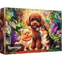 Flamingo by puzzle Psići u stakleniku puzzle od 600 komada - Trefl - f/l/flamingo-by-puzzle-psici-u-stakleniku-puzzle-od-600-komada-trefl-1.jpg
