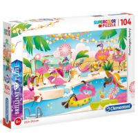 Flamingo party puzzle 104kom - Clementoni - f/l/flamingo-party-puzzle-104kom-clementoni.jpg