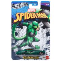 Hot Wheels Srebrna Serija: Marvel Spider-Man Fish’d & Chip’d autić 1/64 - Mattel