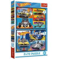 Hot Wheels - 2 x 70 komada puzzle - Trefl