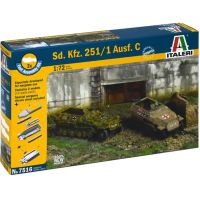 Italeri 1/72 Sd. Kfz. 251/1 Ausf. C polugusjeni oklopni transporter 2-kompletni set maketa - i/t/Italeri-1-72-Sd-Kfz-251-1-Ausf-C-polugusjeni-oklopni-transporter-2-kompletni-set-maketa-1.jpg