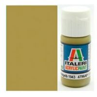 Italeri Flat Panzer Dunkelgelb 1943 (4796AP) – Mat tamnožuta boja za makete tenkova 20ml