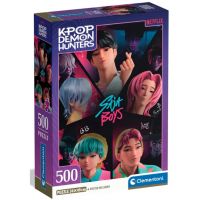 K-pop lovci na demone Saja Boys, 500-dijelna slagalica - Clementoni - k/-/K-pop-lovci-na-demone-Saja-Boys-500-dijelna-slagalica-Clementoni-1.jpg