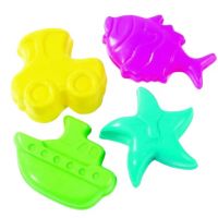 Kalupi za pijesak 4 komada - D-Toys