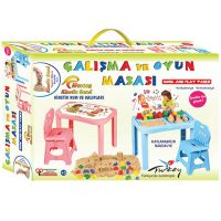 Kinetic Sand: Stol sa stolicom za kinetički pijesak - dvije boje