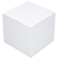 Kockasti blok za bilješke 8,5x8,5x8,5 cm, 1000 listova