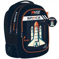 Luna: Must Team astronaut zaobljena školska torba s 3 pretinca, ruksak 32x18x43 cm - l/u/Luna-Must-Team-astronaut-zaobljena-skolska-torba-s-3-pretinca-ruksak-32x18x43-cm-1.jpg