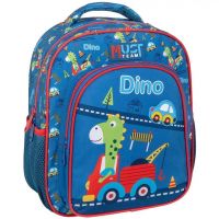 Luna: Must Team dječji zaobljeni ruksak s motivom dinosaura, 2 pretinca, 27x10x31 cm - l/u/Luna-Must-Team-djecji-zaobljeni-ruksak-s-motivom-dinosaura-2-pretinca-27x10x31-cm-1.jpg