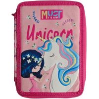 Luna: Must Team ružičasta pernica s motivom jednoroga, dvokatna, napunjena, 15x5x21 cm - l/u/Luna-Must-Team-ruzicasta-pernica-s-motivom-jednoroga-dvokatna-napunjena-15x5x21-cm-1.jpg