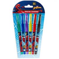 Luna: Spider-Man gel olovke sa šljokicama, set od 6 komada - l/u/Luna-Spider-Man-gel-olovke-sa-sljokicama-set-od-6-komada-1.jpg
