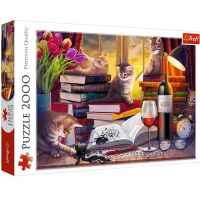Mačkaest 2000-dijelna premium puzzle - Trefl