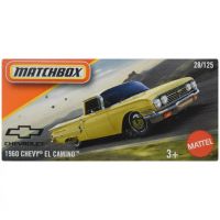 Matchbox: Mali automobil 1960 Chevy El Camino u žutoj boji s papirnatom kutijom 1/64 - Mattel - m/a/Matchbox-Mali-automobil-1960-Chevy-El-Camino-u-zutoj-boji-s-papirnatom-kutijom-1-64-Mattel-1.jpg