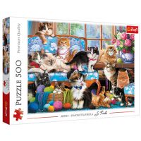 Mačja obitelj puzzle od 500 dijelova - Trefl - m/a/macja-obitelj-puzzle-od-500-dijelova-trefl.jpg