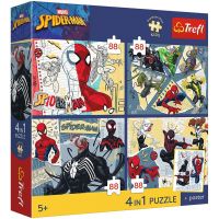 Marvel Spider-Man - 4 x 88 kom Premium Plus Kids puzzle - Trefl - m/a/marvel-spider-man-4-x-88-kom-premium-plus-kids-puzzle-trefl-1.jpg