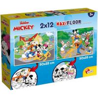 Mickey Mouse 2 u 1 2x12 maxi puzzle i bojanka - Lisciani - m/i/Mickey-Mouse-2-u-1-2x12-maxi-puzzle-i-bojanka-Lisciani-1.jpg