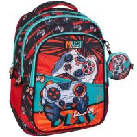 Must... Gamer zaobljeni školski ruksak s 3 pretinca, 32x18x43 cm - m/u/Must-Gamer-zaobljeni-skolski-ruksak-s-3-pretinca-32x18x43-cm-1.jpg