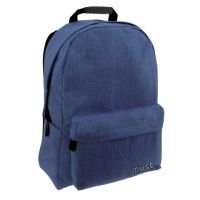 Must: Tamnoplava Monochrome Jeans školska torba, ruksak 32x17x42cm - m/u/must-jean-tamnoplava-skolska-torba-ruksak-42x32x17cm.jpg