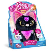 My Fuzzy Friends: Magic Whispers šaputajuća plišana mačka - Sable
