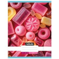 Nebulo: Jellygum glatka bilježnica A4 80-32