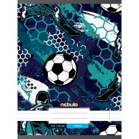 Nebulo: spajalica bilježnica s linijama, uzorak nogometne lopte, 81-32, A/4 - n/e/Nebulo-spajalica-biljeznica-s-linijama-uzorak-nogometne-lopte-81-32-A-4-1.jpg
