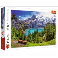 Oeschinen Alpe, Švicarska vrhunske puzzle 1500kom - Trefl - o/e/oeschinen-alpe-svicarska-vrhunske-puzzle-1500kom-trefl.jpg