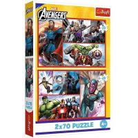 Osvetnici - Avengers - puzzle 2 x 70 dijelova - Trefl