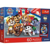 Paw Patrol 60-dijelna premium plus dječja slagalica s posterom - Trefl - p/a/Paw-Patrol-60-dijelna-premium-plus-djecja-slagalica-s-posterom-Trefl-1.jpg