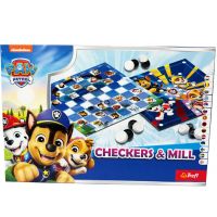 Paw Patrol dama i mlin društvena igra - Trefl