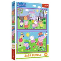 Peppa na igralištu 2x24 komada puzzle - Trefl - p/e/Peppa-na-igralistu-2x24-komada-puzzle-Trefl-1.jpg