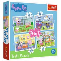 Peppa Pig i sjećanje na ljetovanje puzzle 4 u 1 - Trefl - p/e/peppa-pig-i-sjecanje-na-ljetovanje-puzzle-4-u-1-trefl.jpg