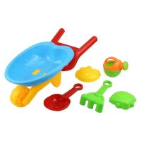 Pješčanik s kolicima, 6-dijelni set - Woodyland