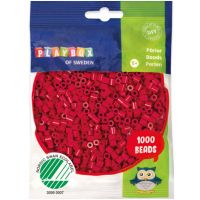 PlayBox: 5mm MIDI perlice za peglanje, 1000 komada, božićna crvena boja - p/l/PlayBox-5mm-MIDI-perlice-za-peglanje-1000-komada-bozicna-crvena-boja-1.jpg