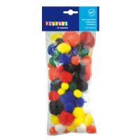PlayBox: Pomponi u osnovnim bojama, 100 komada, 15-35 mm - p/l/PlayBox-Pomponi-u-osnovnim-bojama-100-komada-15-35-mm-1.jpg