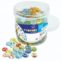 PlayBox: Set prozirnih staklenih kamenčića, 200 komada - p/l/PlayBox-Set-prozirnih-staklenih-kamencica-200-komada-1.jpg