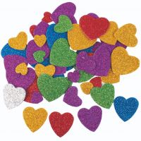 PlayBox: Set samoljepljivih spužvastih srca s glitterom, 60 komada - p/l/PlayBox-Set-samoljepljivih-spuzvastih-srca-s-glitterom-60-komada-1.jpg