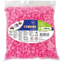 PlayBox: XL MAXI glačane perle promjera 9 mm, pakiranje od 1000 komada u ružičastoj boji - p/l/PlayBox-XL-MAXI-glacane-perle-promjera-9-mm-pakiranje-od-1000-komada-u-ruzicastoj-boji-1.jpg