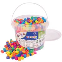PlayBox: XL MAXI neonske boje glačane perle u kanti, pakiranje od 900 komada - p/l/PlayBox-XL-MAXI-neonske-boje-glacane-perle-u-kanti-pakiranje-od-900-komada-1.jpg