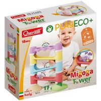 Quercetti: Migoga Tower Eco set za igru s kuglicama, 17 dijelova - q/u/Quercetti-Migoga-Tower-Eco-set-za-igru-s-kuglicama-17-dijelova-1.jpg