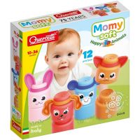 Quercetti: Momy Soft sretne životinje, set od 12 mekanih građevinskih kocki - q/u/Quercetti-Momy-Soft-sretne-zivotinje-set-od-12-mekanih-gradevinskih-kocki-1.jpg