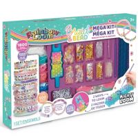 Rainbow Loom: Veliki komplet za izradu gumenih narukvica i za nizanje perlica