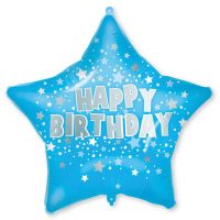 Rođendanski folija balon – Plavi sa zvjezdicama i natpisom „Happy Birthday” 46 cm - r/o/Rodendanski-folija-balon-Plavi-sa-zvjezdicama-i-natpisom-Happy-Birthday-46-cm-1.jpg