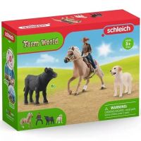Schleich: Farm World - Set za jahanje u western stilu (42578) - s/c/Schleich-Farm-World-Set-za-jahanje-u-western-stilu-42578-1.jpg