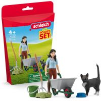 Schleich: Set za čišćenje staje s mačkom (42747) - s/c/Schleich-Set-za-ciscenje-staje-s-mackom-42747-1.jpg