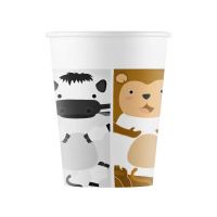 Set od 8 papirnatih čaša s veselim životinjskim motivima, 200 ml - s/e/Set-od-8-papirnatih-casa-s-veselim-zivotinjskim-motivima-200-ml-1.jpg